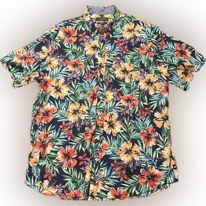 Crown & Ivy Men’s XL Tall Hawaiian Style Button Up Shirt